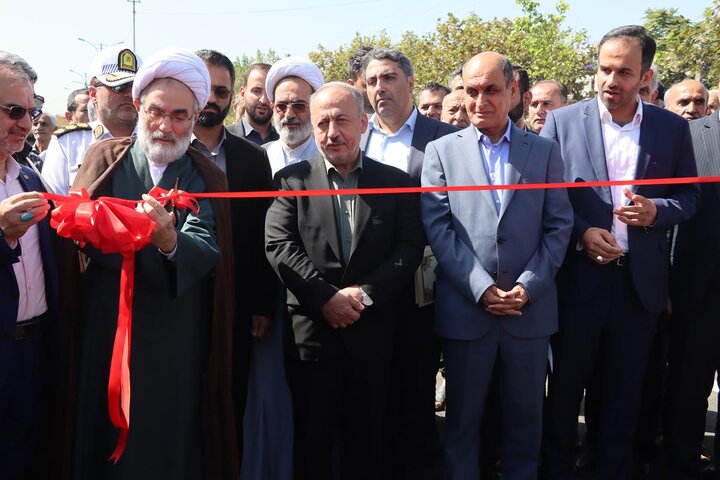 مسیر رفت تقاطع غیرهمسطح امام حسین(ع) رشت افتتاح شد