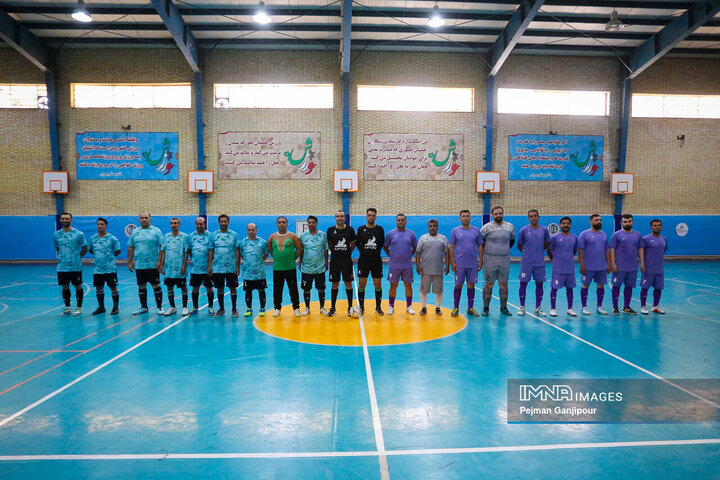 آیین تجلیل از مقام‌آوران فوتسال کارکنان شهرداری اصفهان