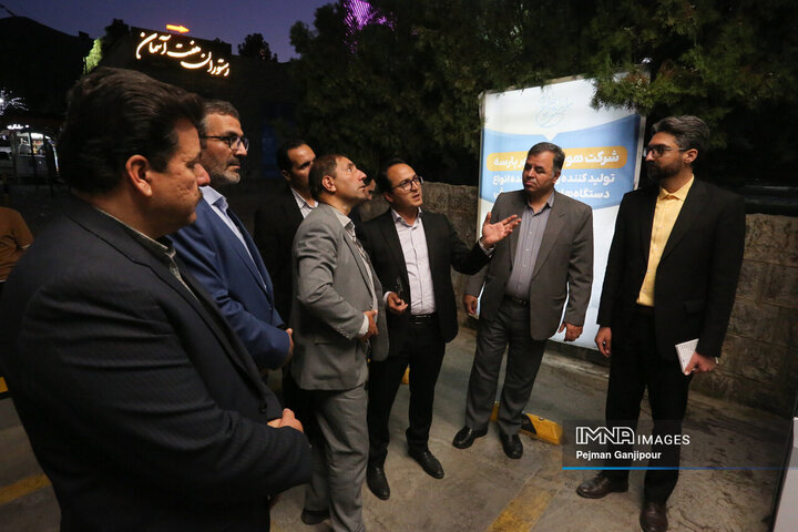 بازدید مدیران شهری اراک از پروژه‌های حمل‌ونقل و ترافیک اصفهان