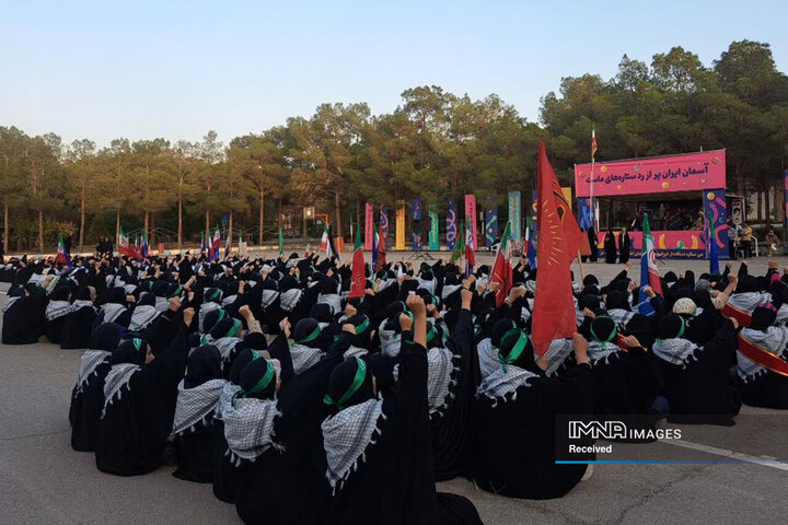 افتتاحیه طرح ایرانیوم (طرح ولایت ) در اردوگاه شهید بهشتی استان اصفهان