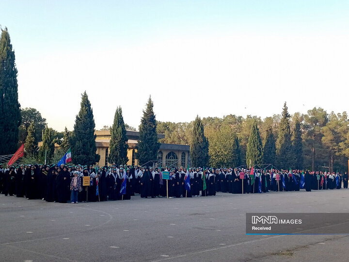 افتتاحیه طرح ایرانیوم (طرح ولایت ) در اردوگاه شهید بهشتی استان اصفهان