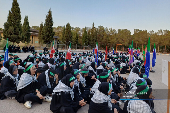 افتتاحیه طرح ایرانیوم (طرح ولایت ) در اردوگاه شهید بهشتی استان اصفهان