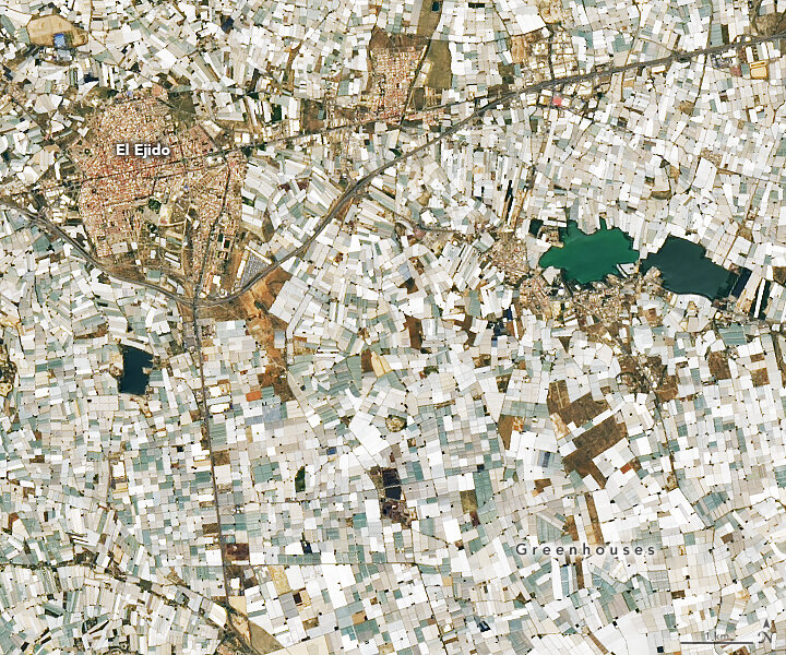 سازه قابل مشاهده از فضا نه در چین است و نه در مصر!