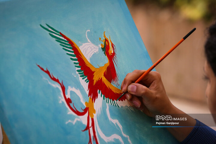 رویداد «رنگ شهر زندگی» در گذر چهارباغ