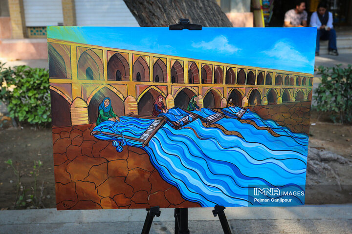 رویداد «رنگ شهر زندگی» در گذر چهارباغ