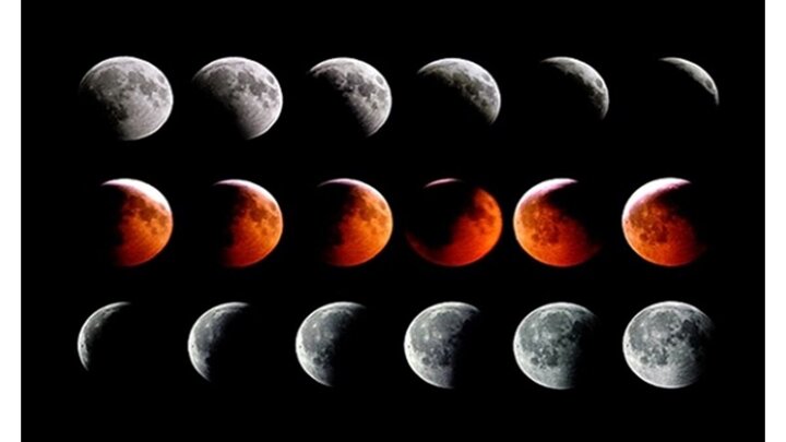 جدول شهرها و اماکن رصد «ماه خونین امشب» منتشر شد