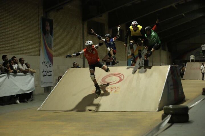 پایان اولین دوره مسابقات کشوری اسکیت کراس در اصفهان؛ هیجان و سرعت تا آخرین خط پایان