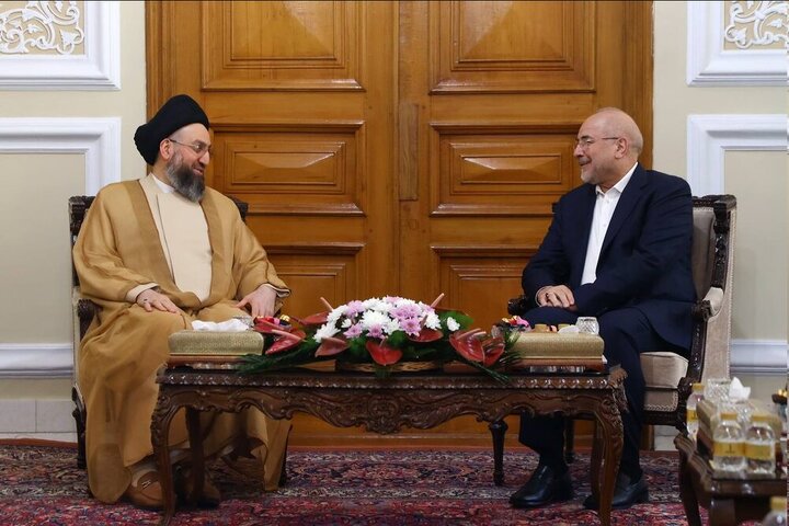 دیدار سیدعمار حکیم با قالیباف