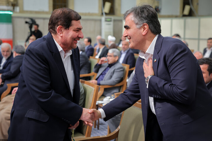 دیدار رئیس‌جمهور و اعضای هیئت دولت با رهبر انقلاب