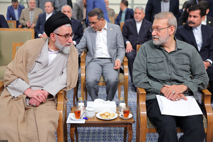 دیدار رئیس‌جمهور و اعضای هیئت دولت با رهبر انقلاب