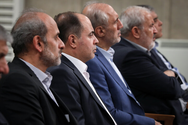 دیدار رئیس‌جمهور و اعضای هیئت دولت با رهبر انقلاب