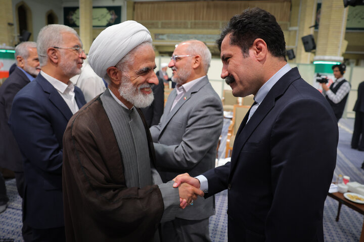 دیدار رئیس‌جمهور و اعضای هیئت دولت با رهبر انقلاب