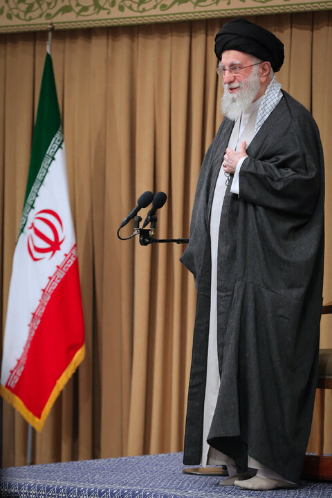 دیدار رئیس‌جمهور و اعضای هیئت دولت با رهبر انقلاب