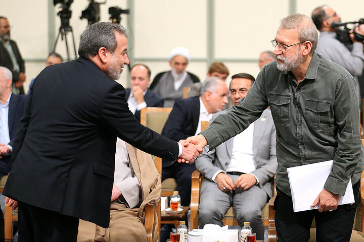 دیدار رئیس‌جمهور و اعضای هیئت دولت با رهبر انقلاب