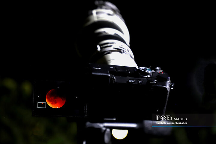 عکس‌های ماه گرفتگی ۱۴۰۴ - همدان