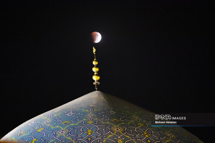 عکس‌های ماه گرفتگی ۱۴۰۴ - اصفهان