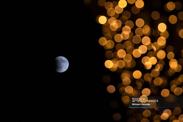 عکس‌های ماه گرفتگی ۱۴۰۴ - اصفهان
