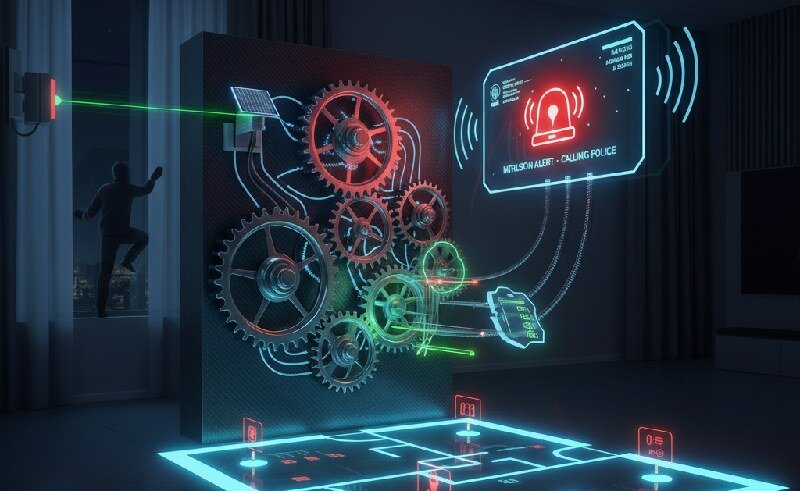 جلوگیری از سرقت منزل با نصب دزدگیر اماکن