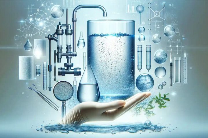 آب دیونیزه تولید