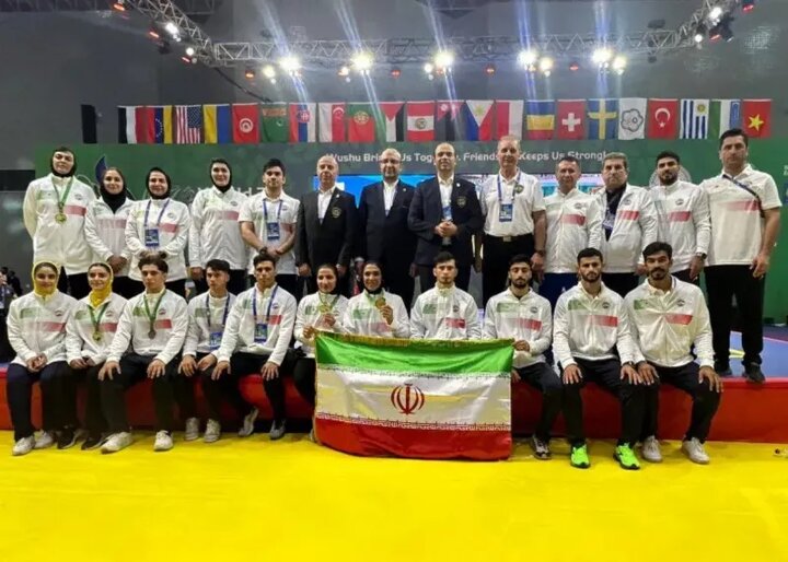 تیم ملی ووشوی ایران نایب قهرمان جهان شد