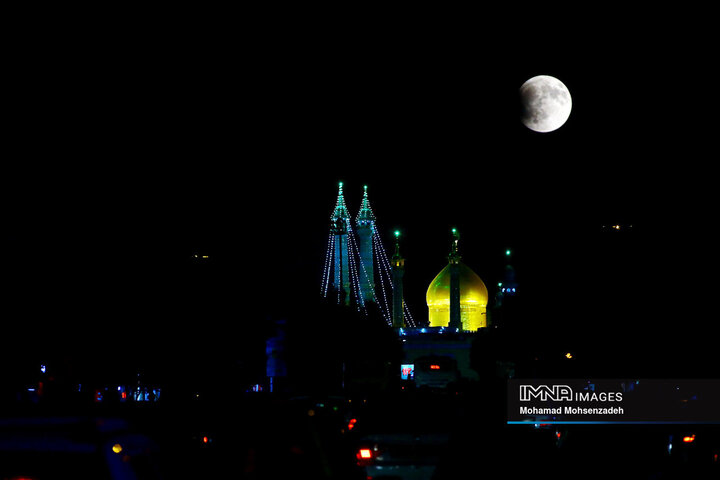 ماه گرفتگی ۱۴۰۴ - قم