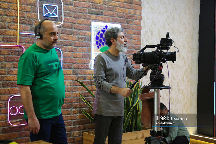 پشت صحنه برنامه تلویزیونی «اصفهان من»