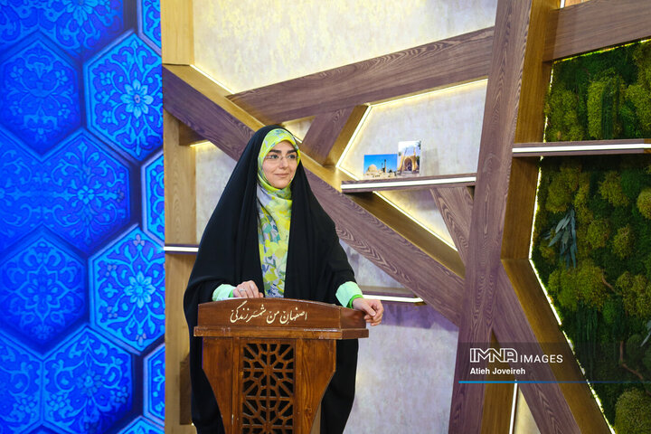 پشت صحنه برنامه تلویزیونی «اصفهان من»