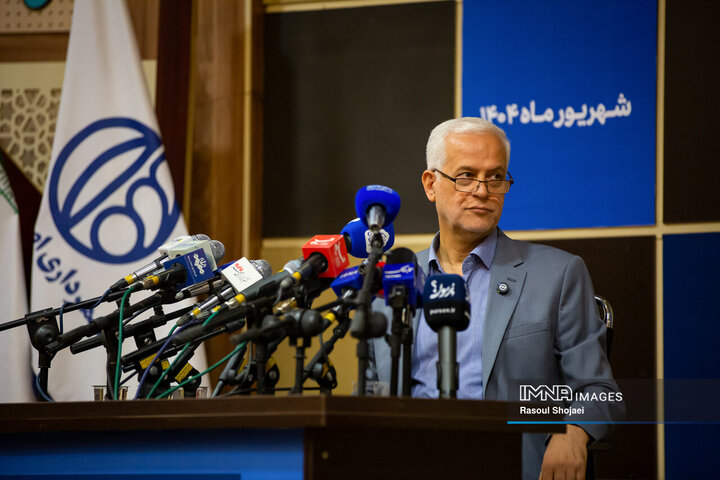 نشست خبری شهردار اصفهان