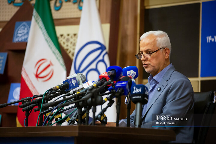 نشست خبری شهردار اصفهان