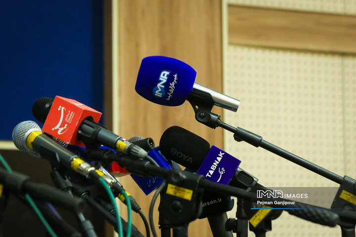 در حاشیه نشست خبری شهردار اصفهان