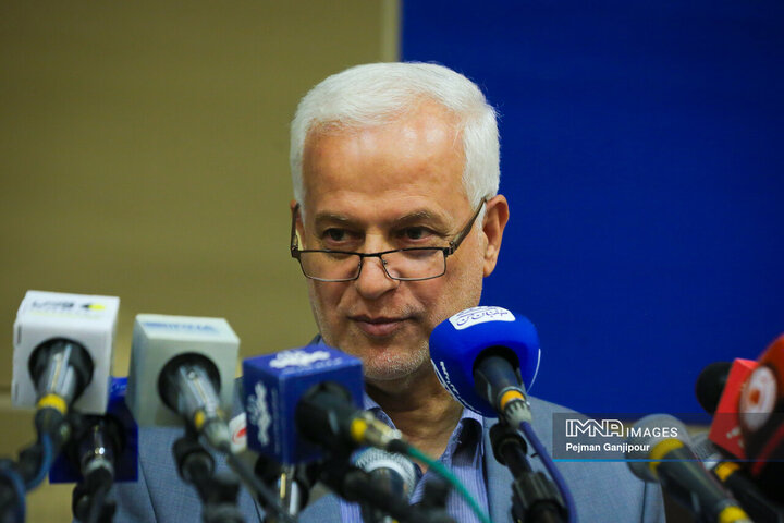 در حاشیه نشست خبری شهردار اصفهان