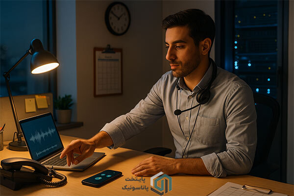 مدیریت تماس تلفن سانترال