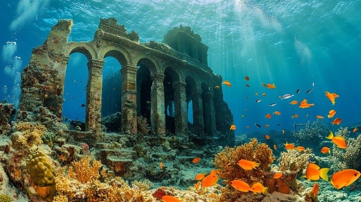 رمزگشایی از تمدن‌های گمشده زیر دریا برای مقابله با تغییرات اقلیمی