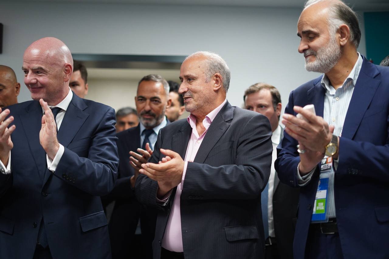 اینفانتینو: حضور تیم ملی فوتبال ایران در جامجهانی را تضمین میکنم