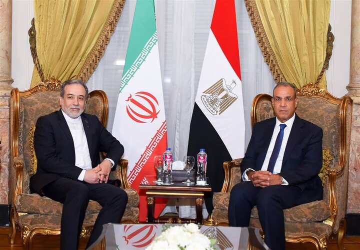 دیدار وزرای خارجه ایران و مصر در قاهره