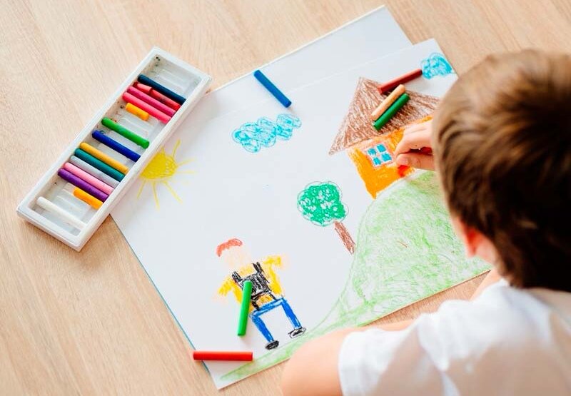 نقاشی کودک؛ آینه ناخودآگاه و پنجرهای رو به احساس