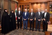 دیدار نبیه بری و نمایندگان مجلس ایران در بیروت