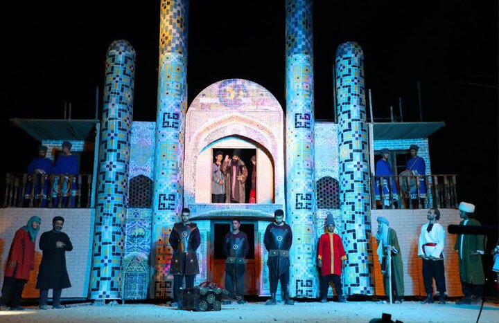 فیلم| نمایش سرزمین خورشید در بجنورد