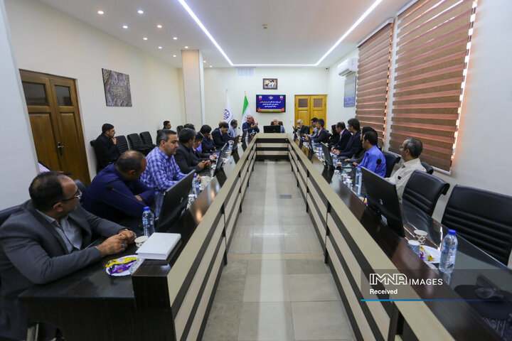 آیین معارفه رئیس ناحیه ویژه تاریخی شهر اصفهان