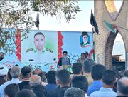 شهید بندری نماد ایثار و افتخار مردم ایذه است