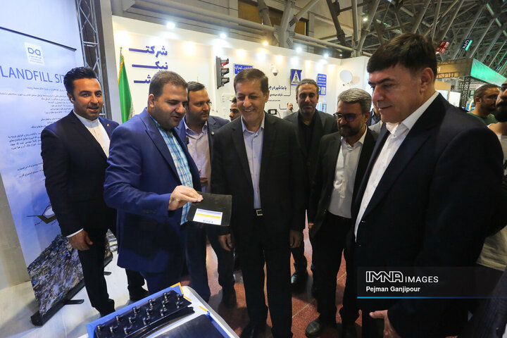 آیین افتتاح نمایشگاه حمل‌ونقل و ترانزیت و مدیریت شهری اصفهان ۱۴۰۴