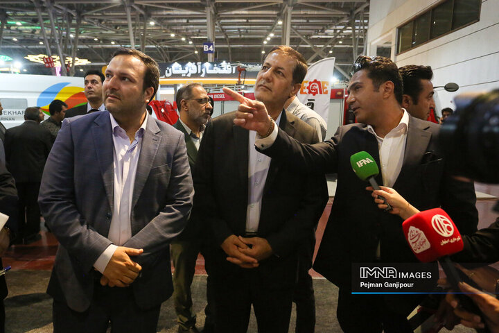 آیین افتتاح نمایشگاه حمل‌ونقل و ترانزیت و مدیریت شهری اصفهان ۱۴۰۴