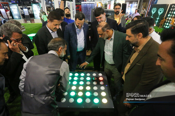 آیین افتتاح نمایشگاه حمل‌ونقل و ترانزیت و مدیریت شهری اصفهان ۱۴۰۴