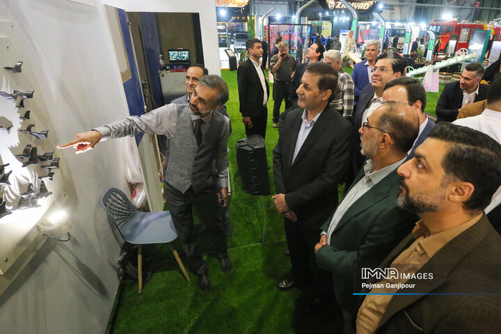 آیین افتتاح نمایشگاه حمل‌ونقل و ترانزیت و مدیریت شهری اصفهان ۱۴۰۴