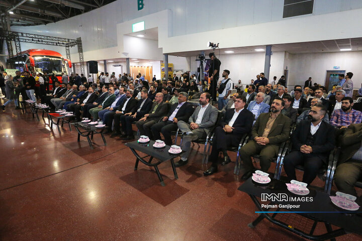 آیین افتتاح نمایشگاه حمل‌ونقل و ترانزیت و مدیریت شهری اصفهان ۱۴۰۴