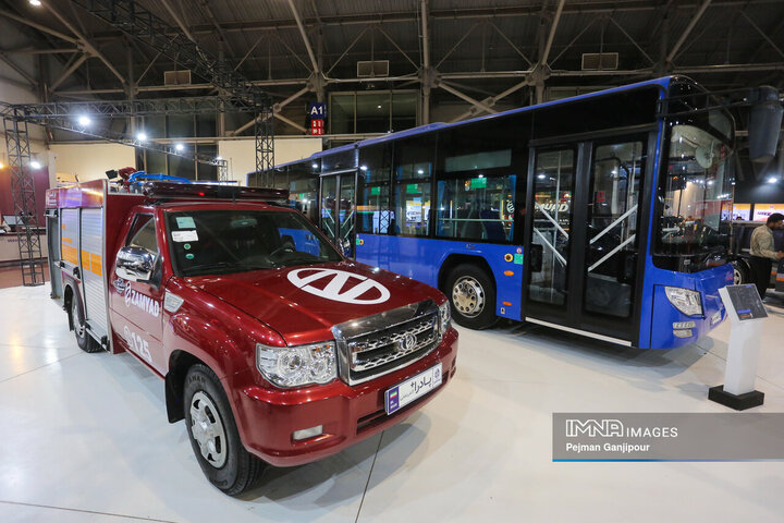 آیین افتتاح نمایشگاه حمل‌ونقل و ترانزیت و مدیریت شهری اصفهان ۱۴۰۴