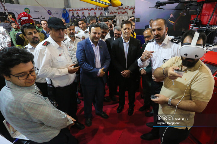 آیین افتتاح نمایشگاه حمل‌ونقل و ترانزیت و مدیریت شهری اصفهان ۱۴۰۴