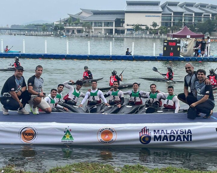 صعود تیم کانوپولو ایران به یک چهارم نهایی آسیا