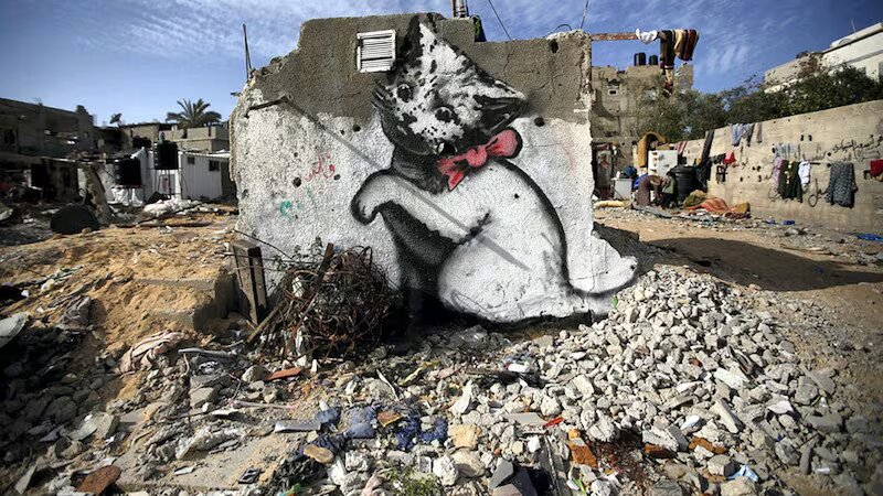 وقتی هنر خیابانی سیاست را به محاکمه میکشاند