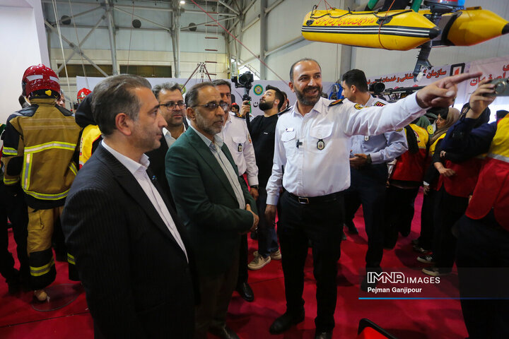 دومین روز نمایشگاه حمل‌ونقل و ترانزیت و مدیریت شهری اصفهان